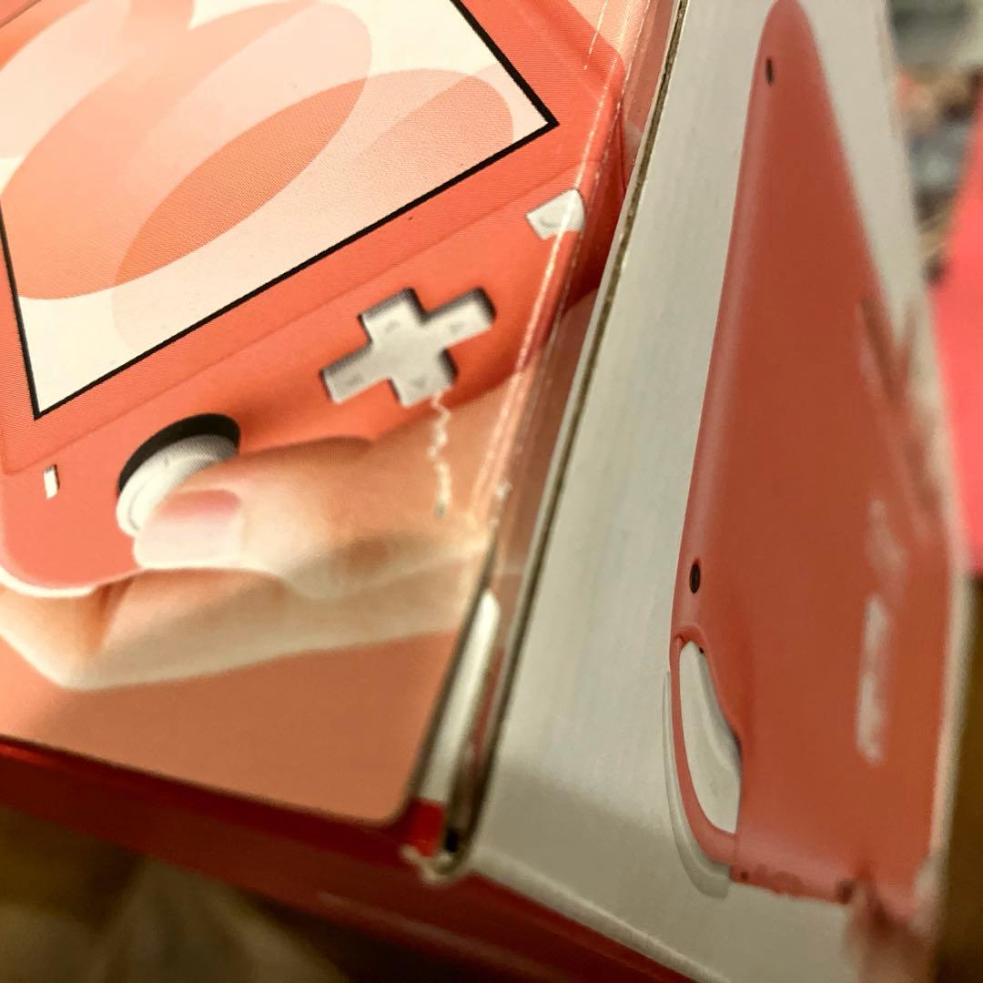 ニンテンドー Switch Lite （コーラル）箱、ACアダプター付き