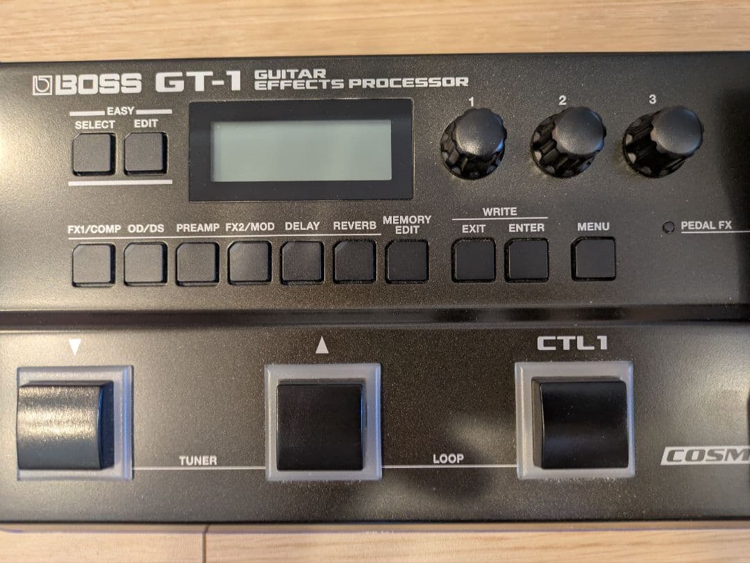 【美品】BOSS GT-1 ギターエフェクター 別売り純正 AC アダプター付き