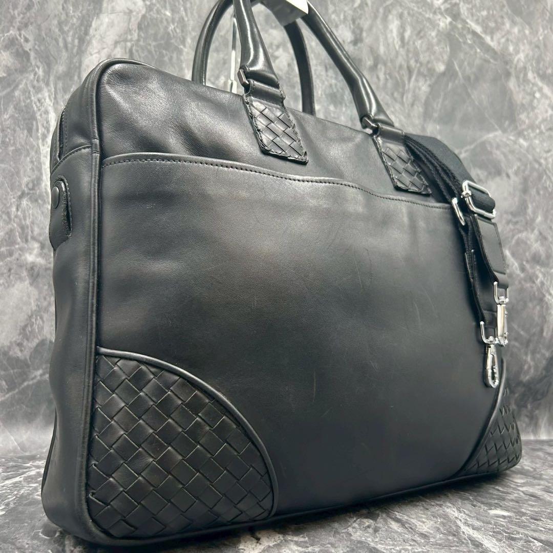 ひーさ ✨ボッテガヴェネタ　2way ビジネスバッグ