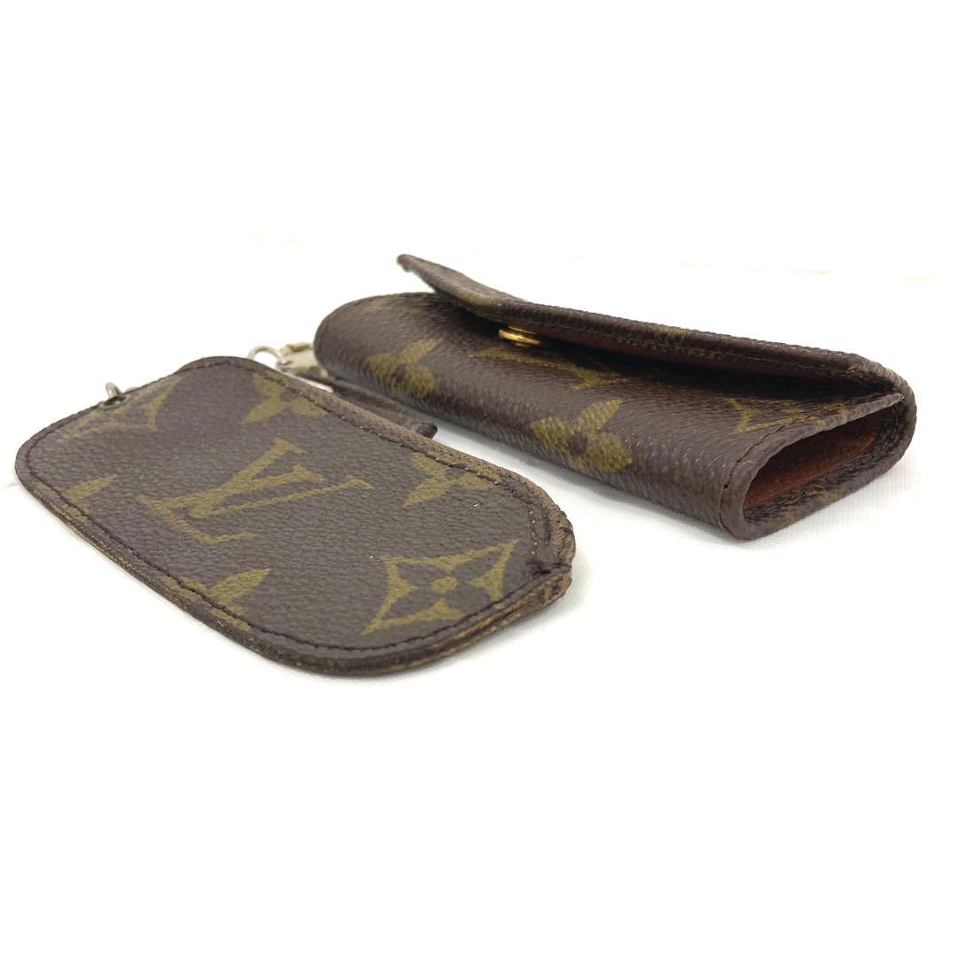 M05/021 ルイヴィトン キーケース 2点セット 2連 モノグラム柄