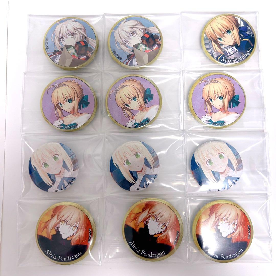 Fate 缶バッジ　セイバー　アルトリア