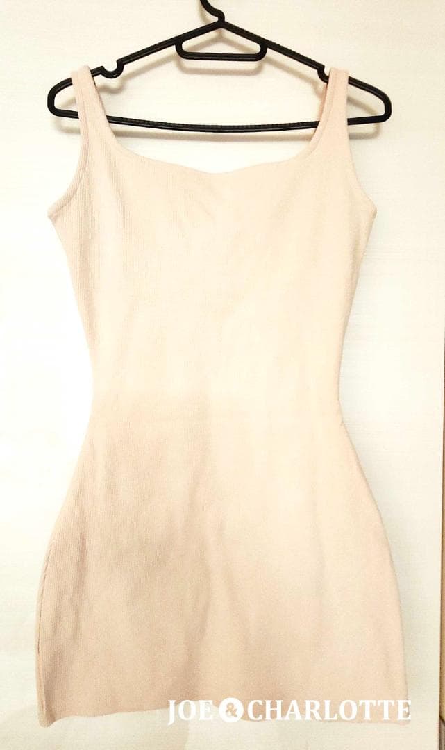 ダーリッチ darich シェイプリブカットミニワンピース ピンク FREE