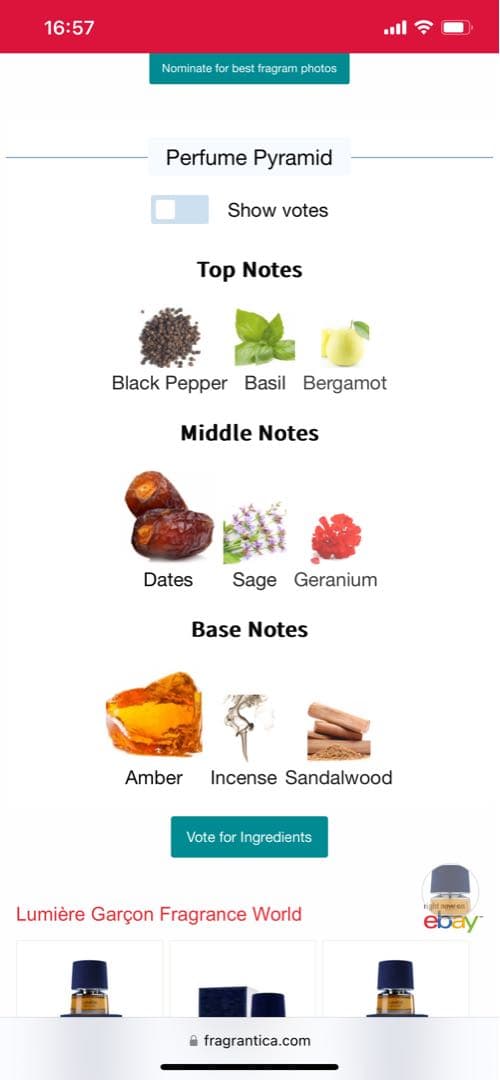 Fragrance World Lumière Garçon