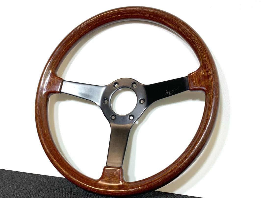 IZUMI イズミ ウッド ステアリング 35.5パイ 当時物 旧車 希少 レア