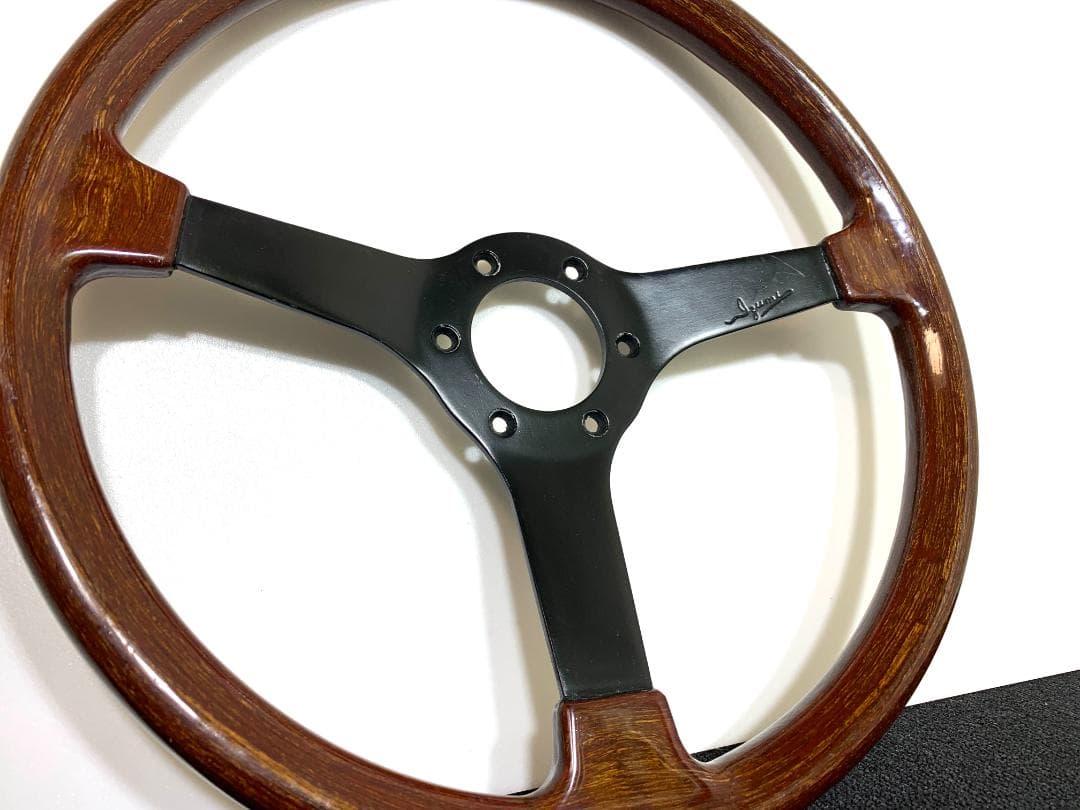 IZUMI イズミ ウッド ステアリング 35.5パイ 当時物 旧車 希少 レア