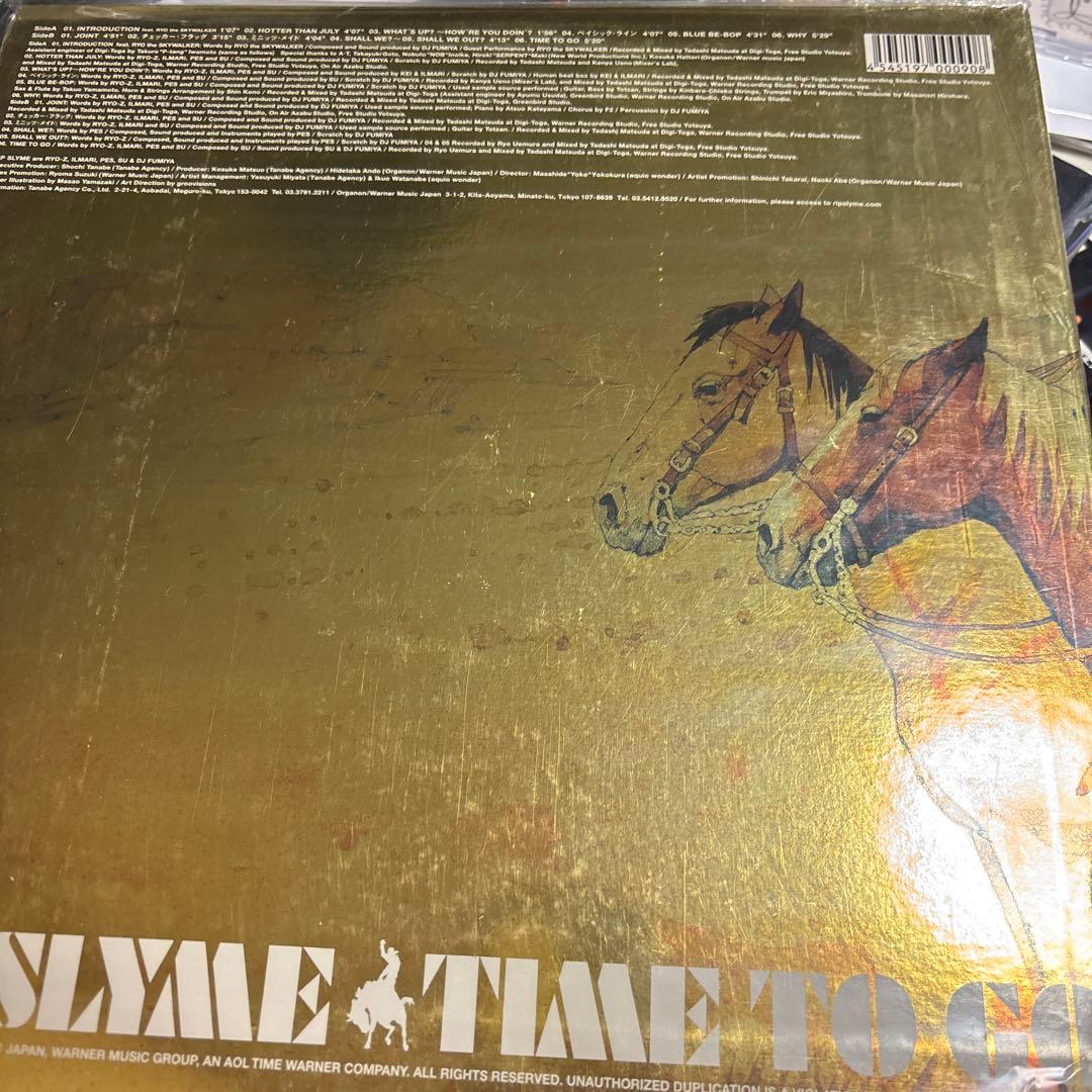 RIP SLYME TIME TO GO 新品未使用送料込み　訳あり