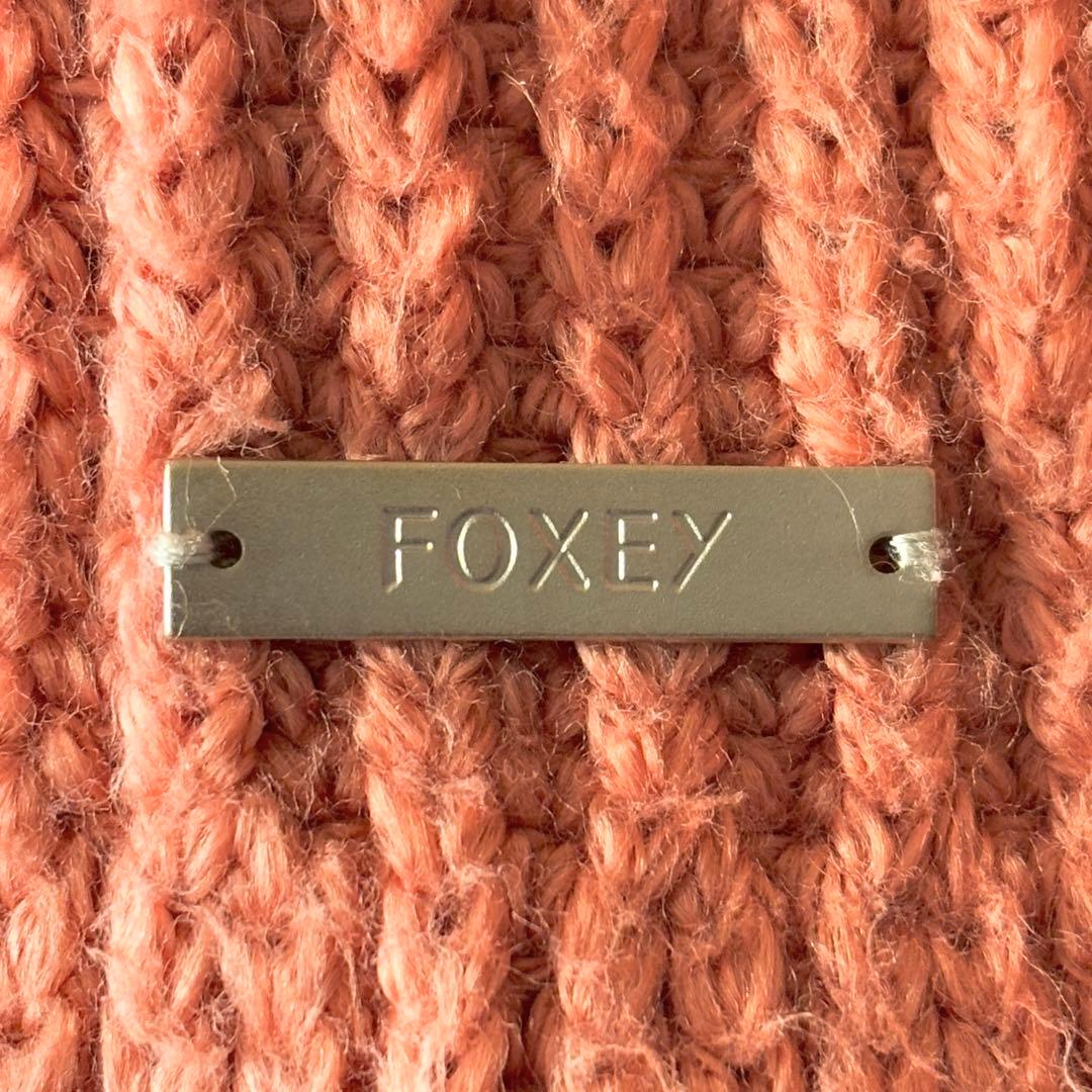 美品✨️7,8万 フォクシー スタイルパーカー 40 ピンク ペプラム プレート