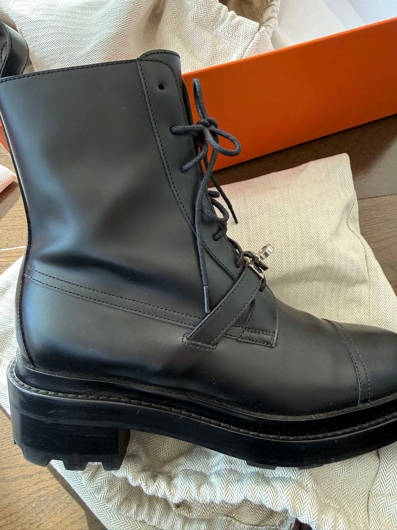 期間限定値下げ　HERMES エルメス　ファンク　ブーツ　38