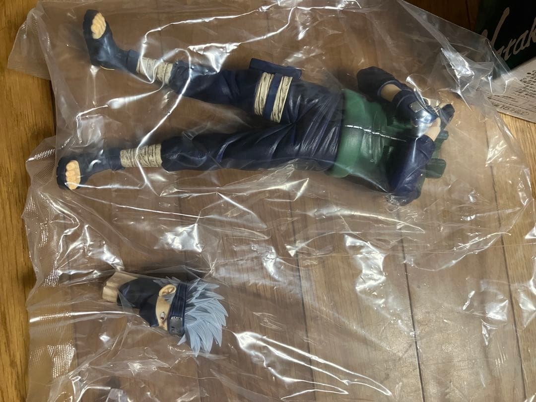 ナルト一番くじ　C賞 はたけカカシ 両目写輪眼 MASTERLISE