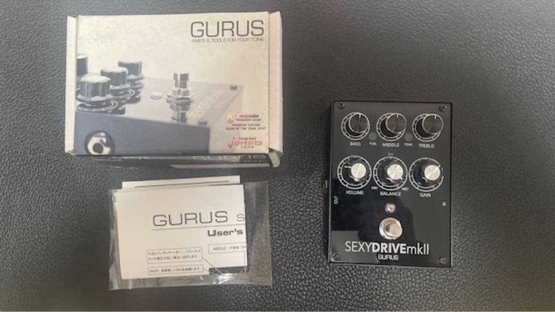 GURUS Amp SEXYDRIVE mkII 中古品