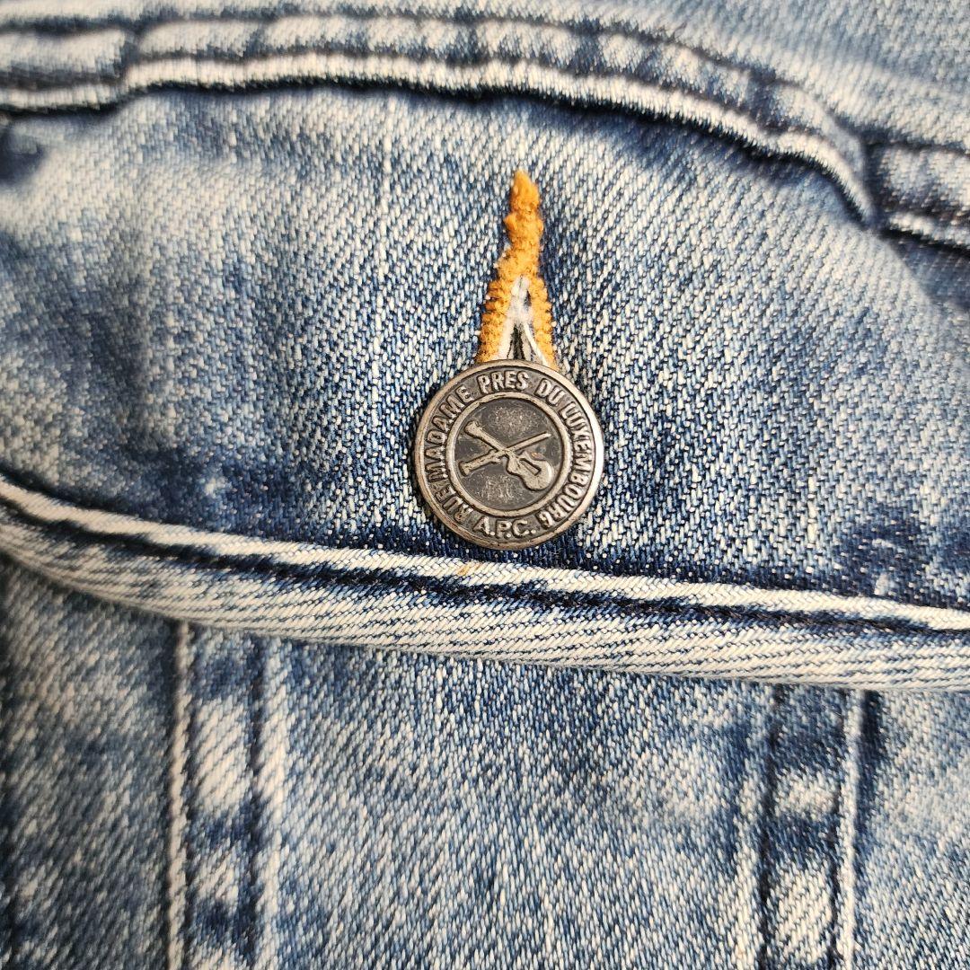 アーペーセー サードタイプ ストレッチ デニムジャケット トラッカージャケット