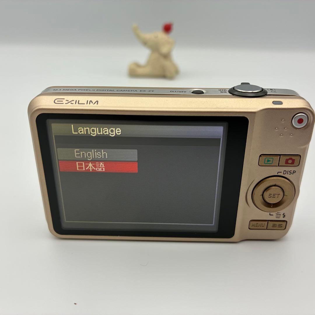 美品★ EXILIM EX-Z90 CASIO コンデジ 箱 ゴールド