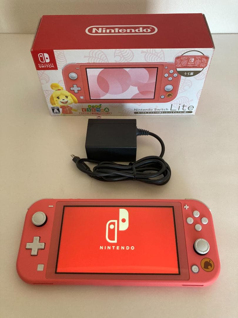 Switch Lite 本体 あつまれ どうぶつの森セット しずえアロハ柄