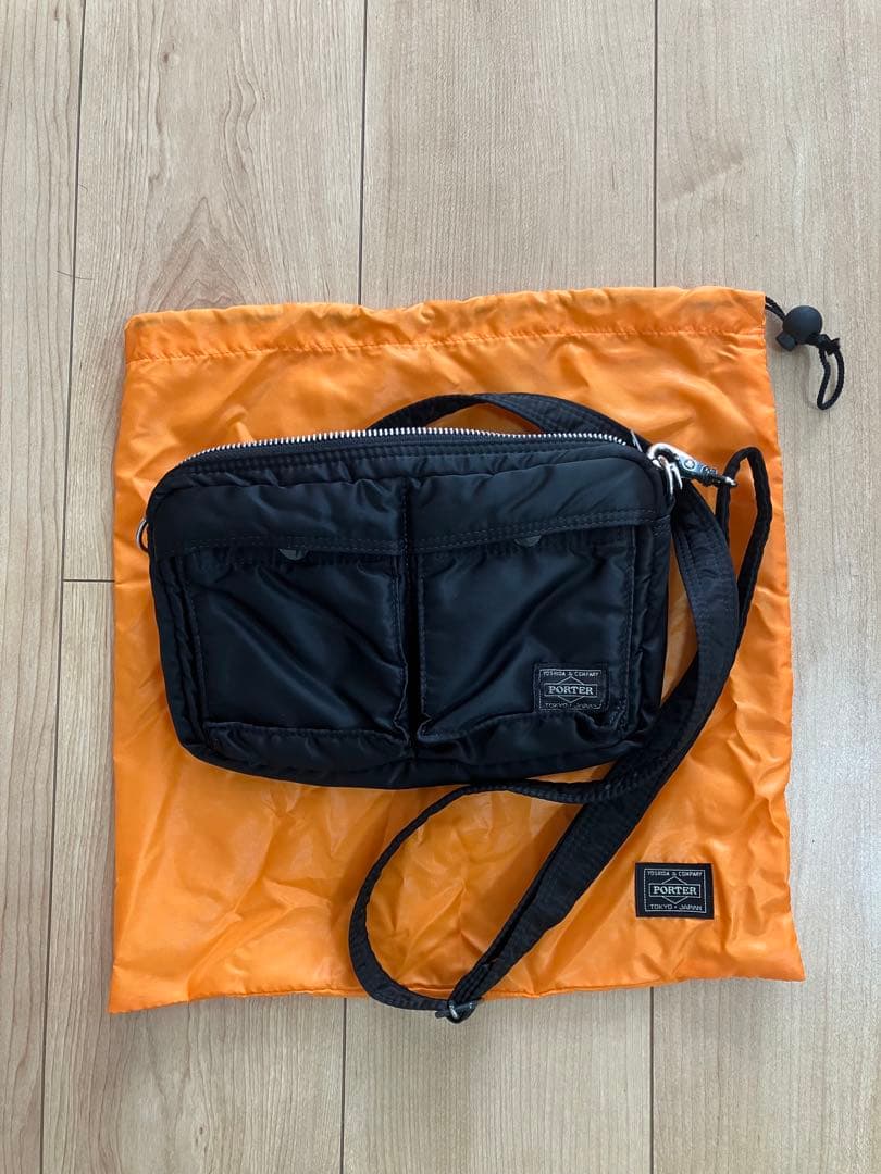 PORTER 黒 ショルダーバッグ 収納袋付き