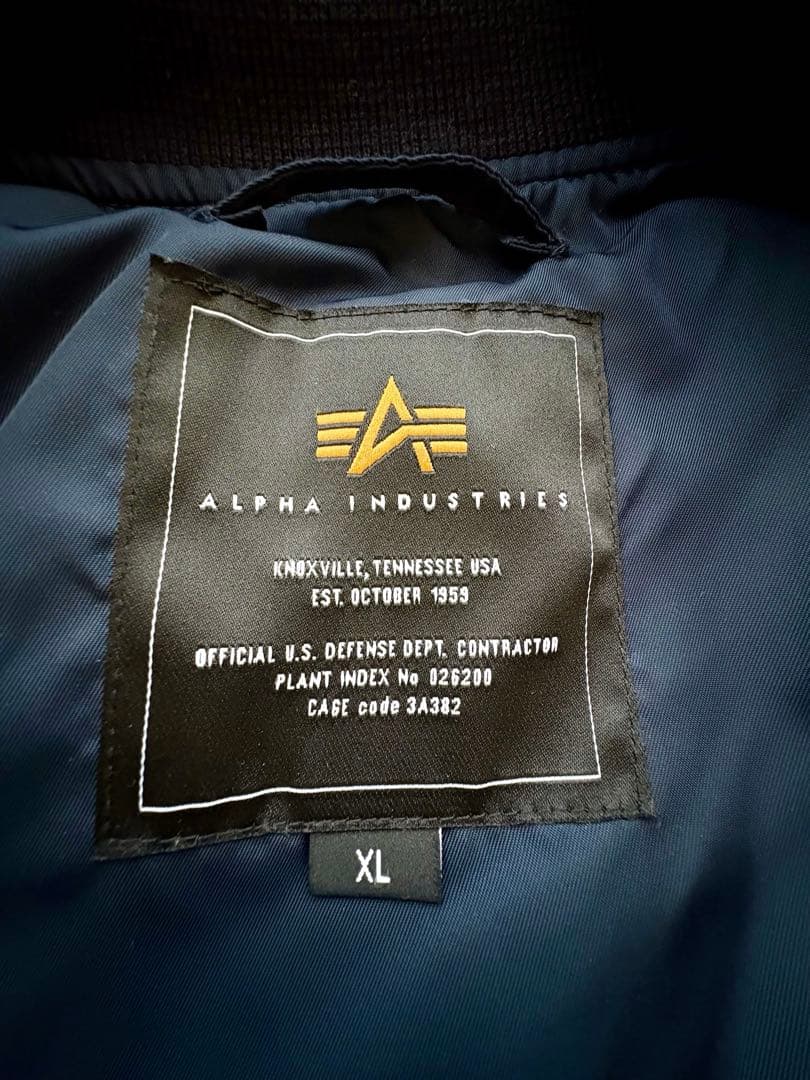 【新品】ALPHA INDUSTRIES MA1 TA0414 L-2B