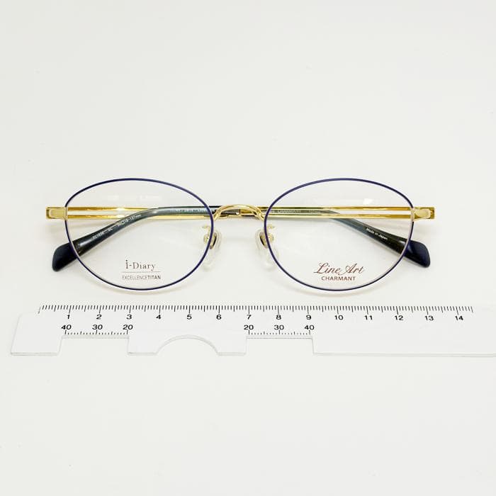 【遠近老眼鏡SET】ラインアート　ブリオL　XL1656-BL-50　新品