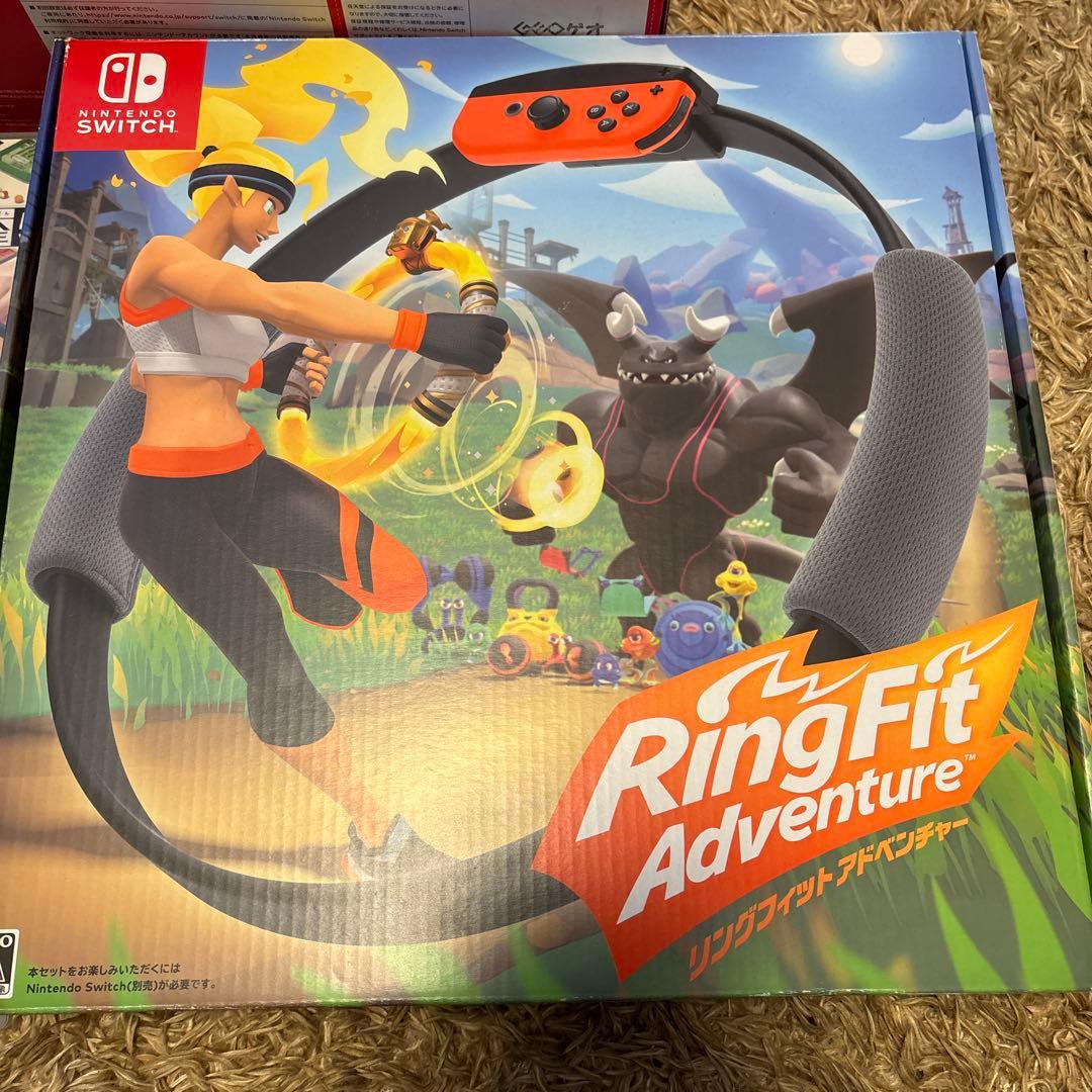 (楽一番)Switch 本体　ソフトセット　リングフィット