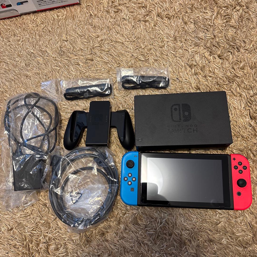 (楽一番)Switch 本体　ソフトセット　リングフィット