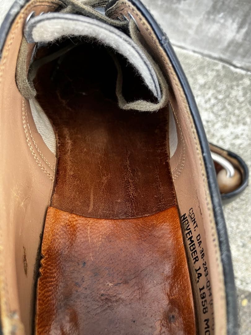 1950s US NAVY us 8.5D (US サービスシューズ ミリタリー