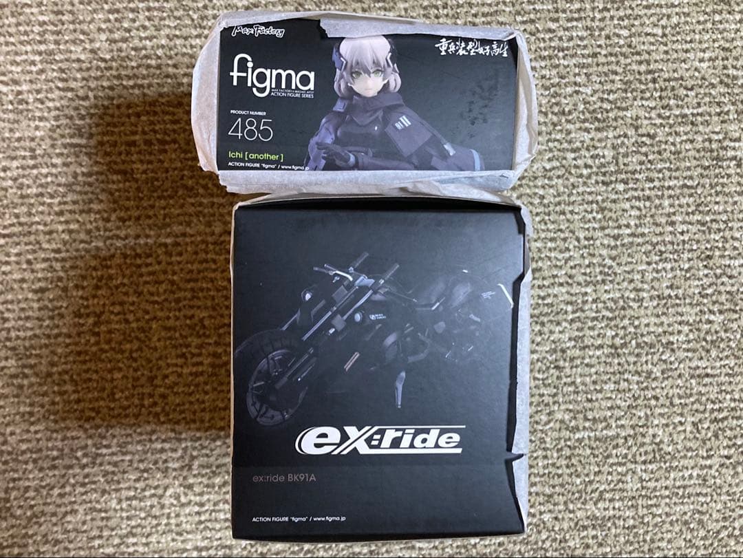figma 壱［another］＆ex:ride BK91A セット