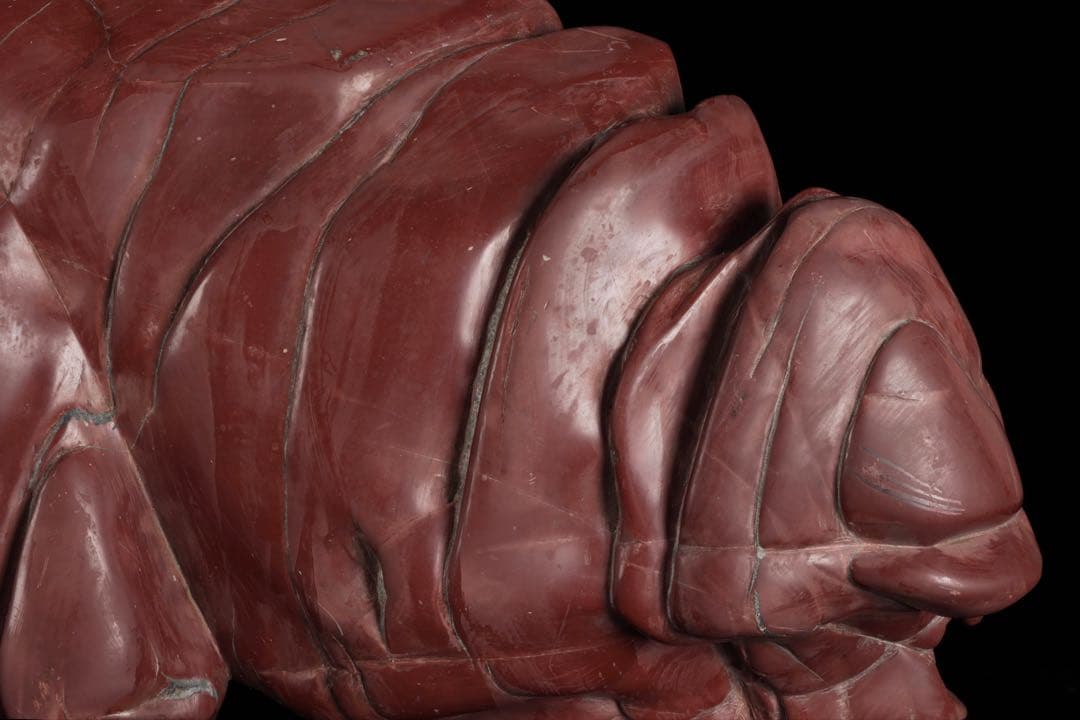 赤石 赤色天然石 レバー鑑賞石 水石 原石 鑑賞石 飾石 美石 台座付