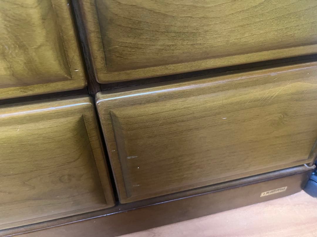 KAZAMA FURNITURE木製チェストタンス【引取東京都内orたのメル便】
