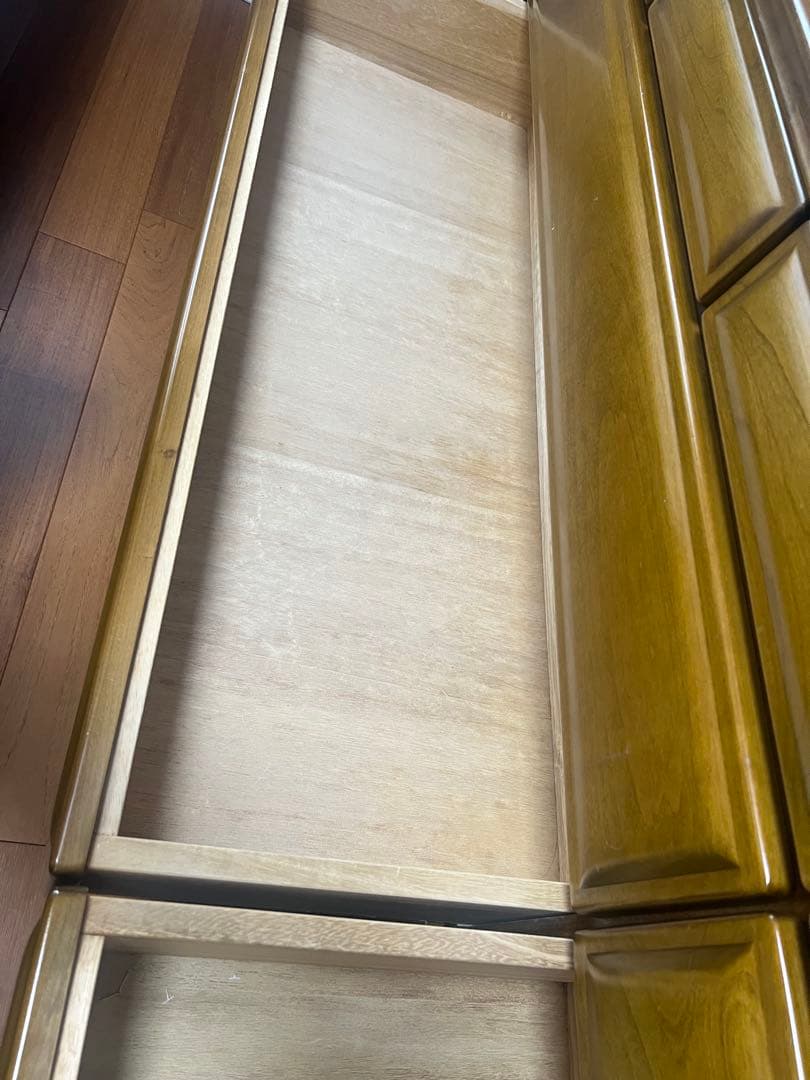 KAZAMA FURNITURE木製チェストタンス【引取東京都内orたのメル便】