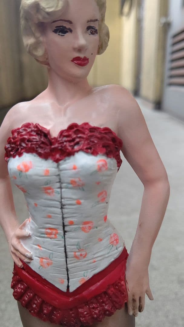 u*7様 マリリン・モンローの[帰るざる河]をイメージしたフィギュア