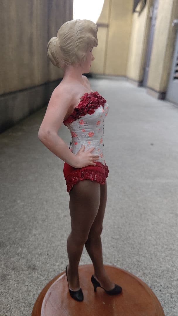 u*7様 マリリン・モンローの[帰るざる河]をイメージしたフィギュア