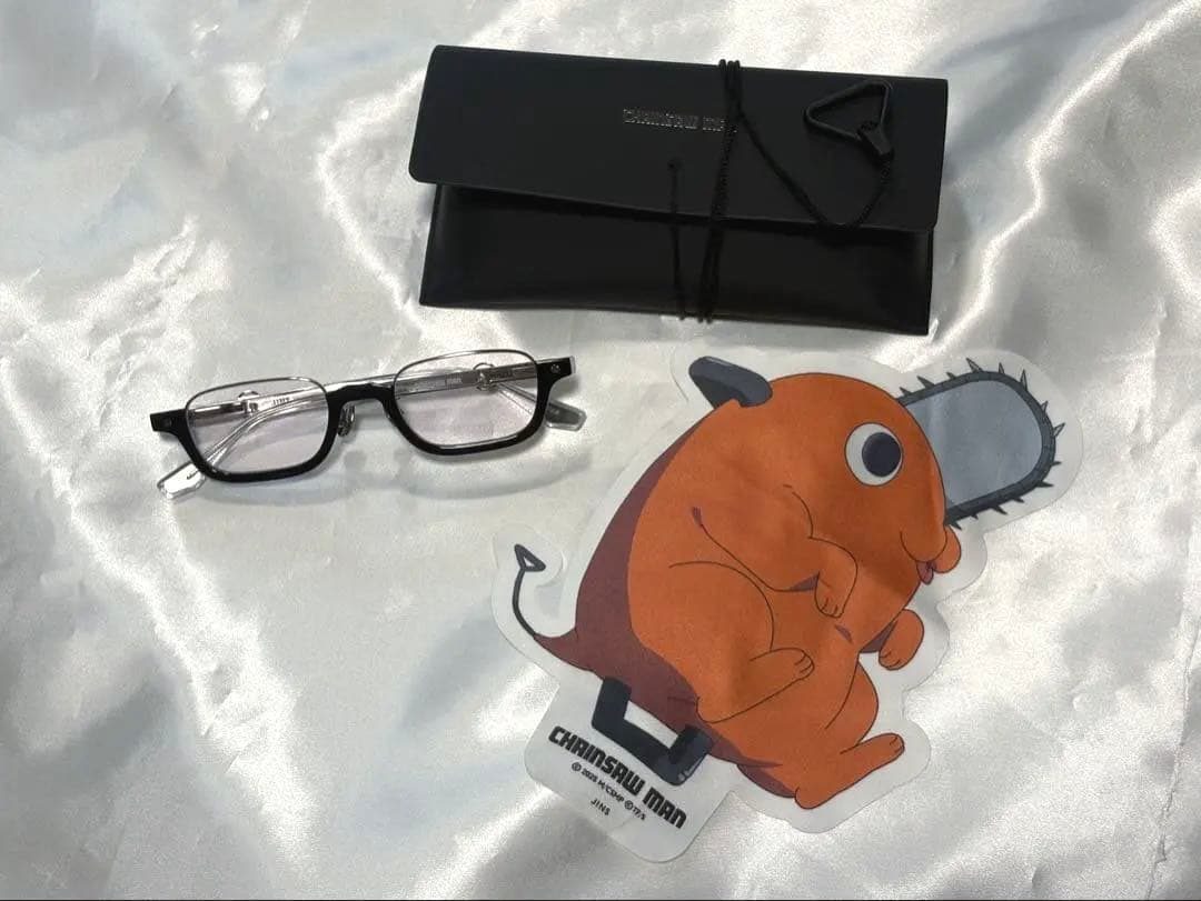 JINS レゼ チェンソーマン コラボレーションモデル アンダーリム メガネ