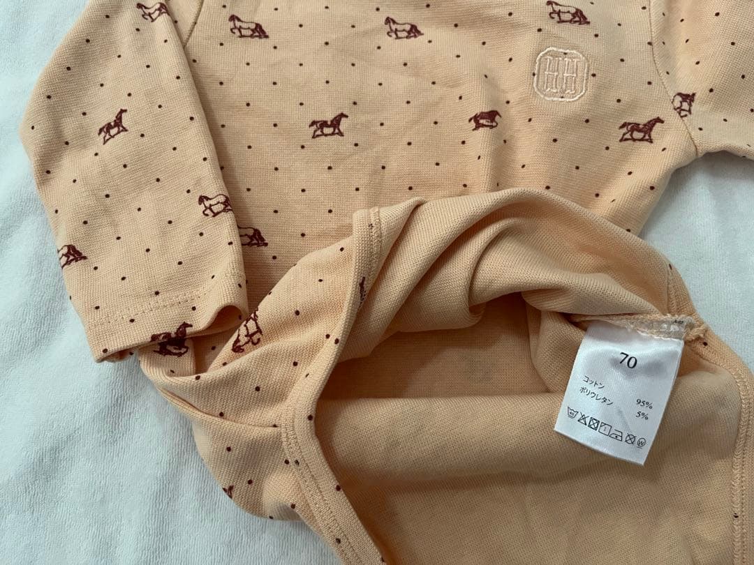 n*i様 ハウスオンザヒル　馬柄ロンパースレギンス70