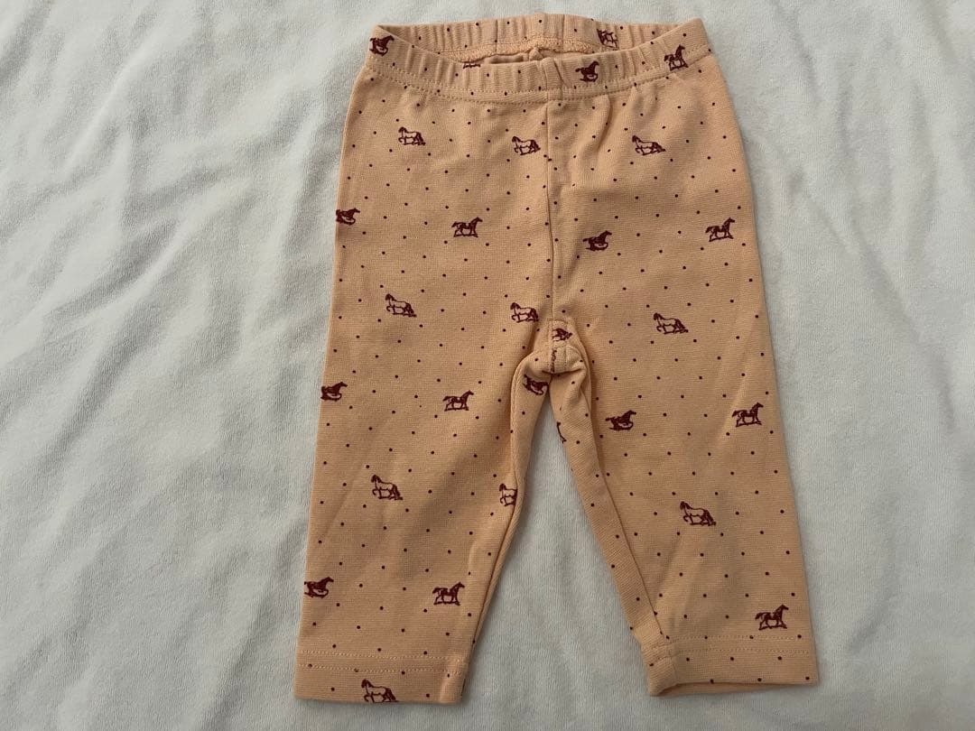 n*i様 ハウスオンザヒル　馬柄ロンパースレギンス70