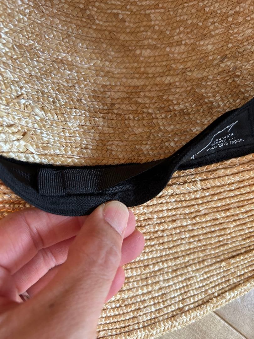 wicagroceryストローハット　美品