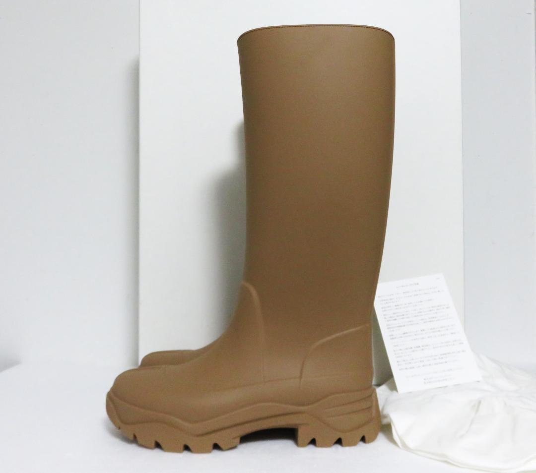 新品 Maison Margiela TABI RAIN BOOT ベージュ