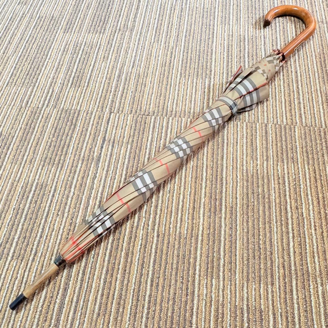 BURBERRY burberrys バーバリー　ノバチェック　晴雨兼用長傘
