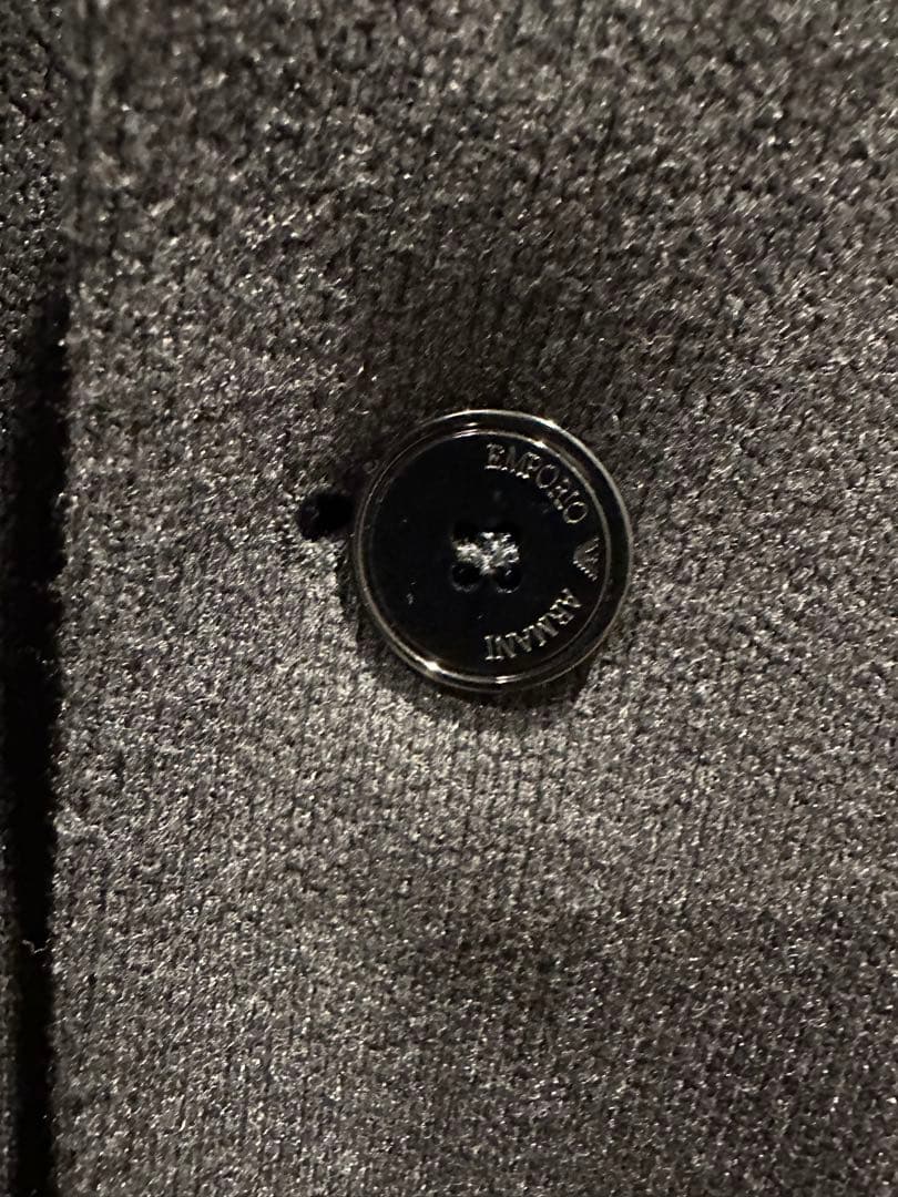 値下げしました。 エンポリオアルマーニ　ジャケット サイズ50 ダークグレー