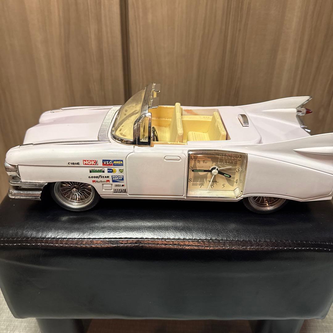 Cadillac ディスプレイモデル　目覚まし時計　オールディーズ歌付き　ライト