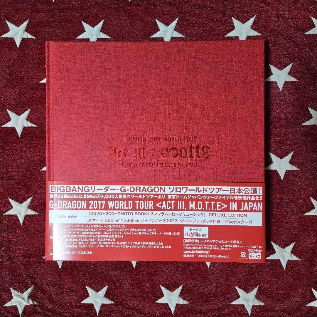 BIGBANG G-DRAGON 【ACTⅢ.M.O.T.T.E】