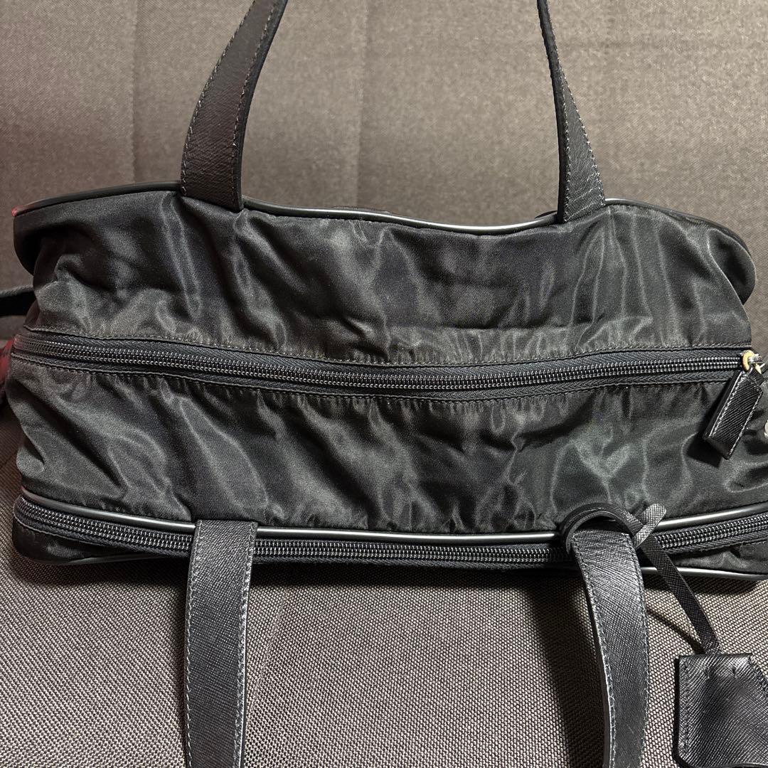 PRADA ブラック ビジネスバッグ　ショルダー付