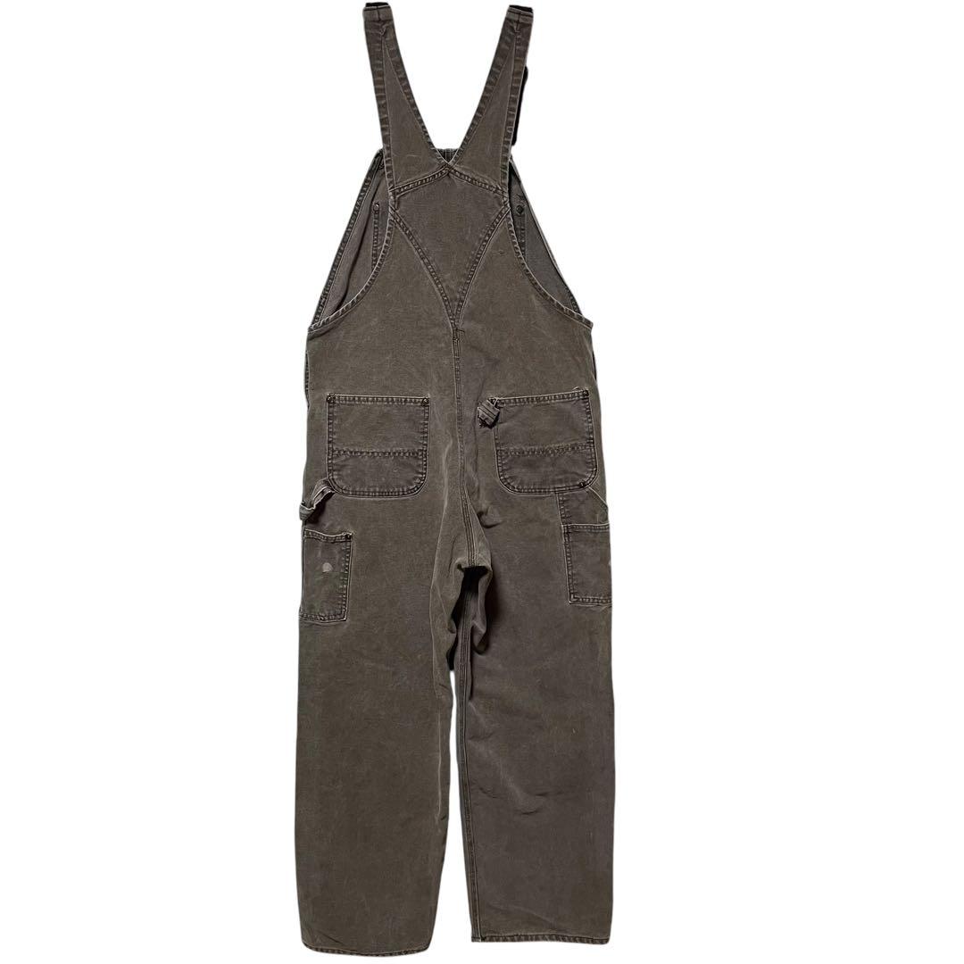Carhartt カーハート 革ロゴ ダック ダブルニー オーバーオール