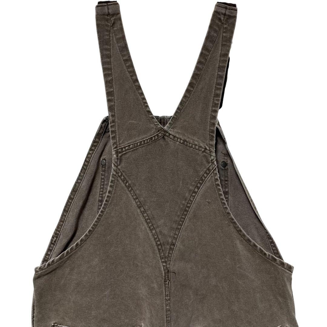 Carhartt カーハート 革ロゴ ダック ダブルニー オーバーオール