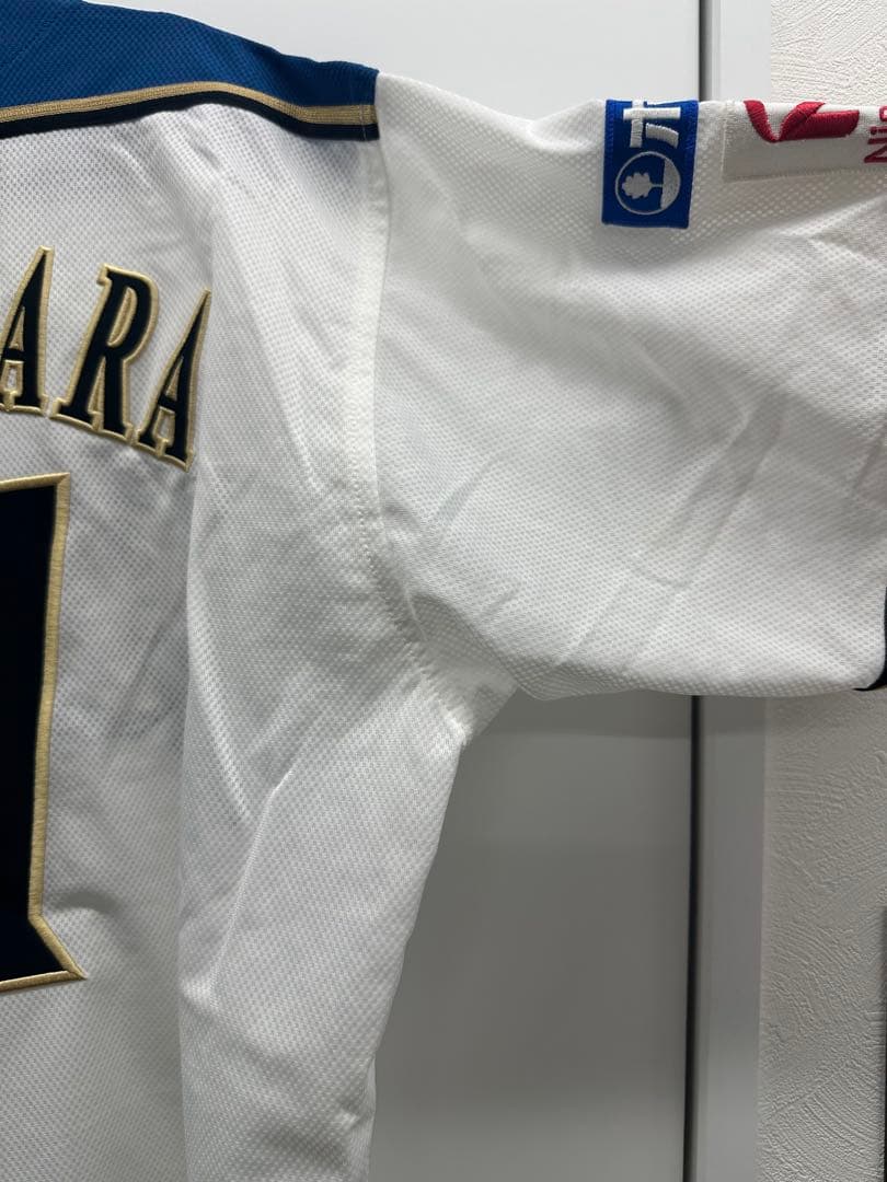 北海道日本ハムファイターズ　日ハム　柏原純一　ユニフォーム上下　本人着用