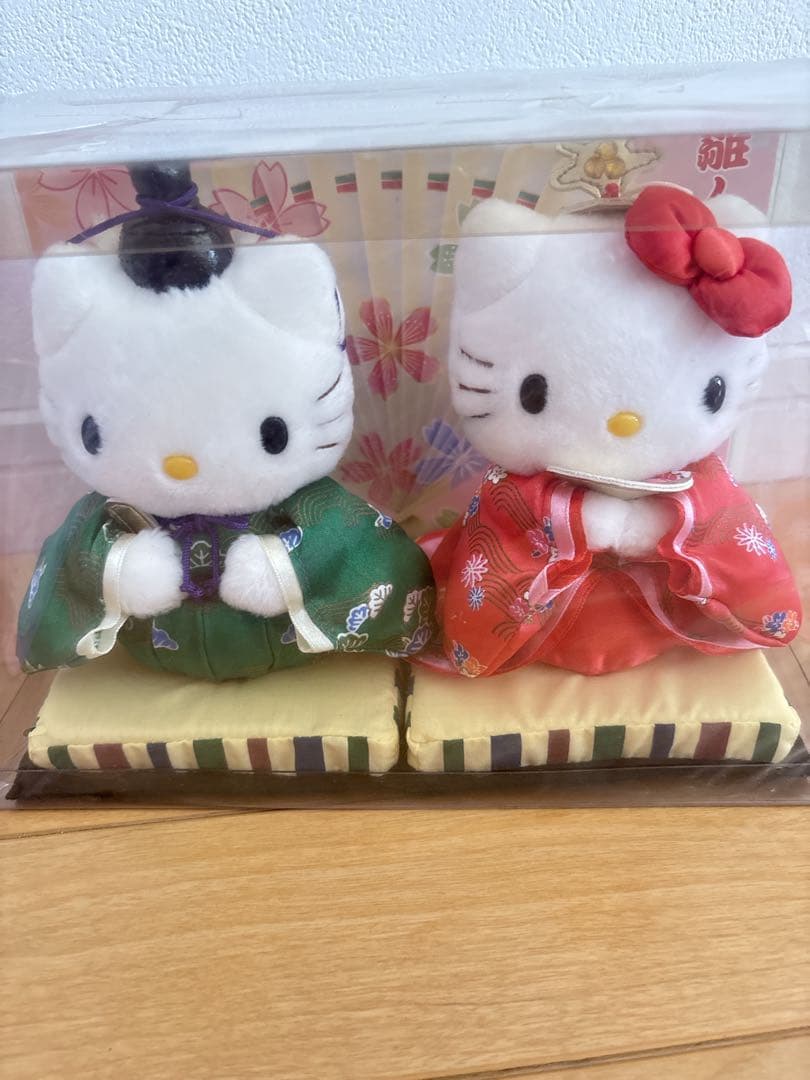 ハローキティ キティちゃん ダニエル ひな祭り お雛様 ぬいぐるみ 雛人形キティ