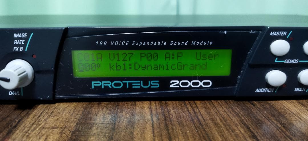 E-MU Proteus2000 　オーケストラ音色ROM2枚増設