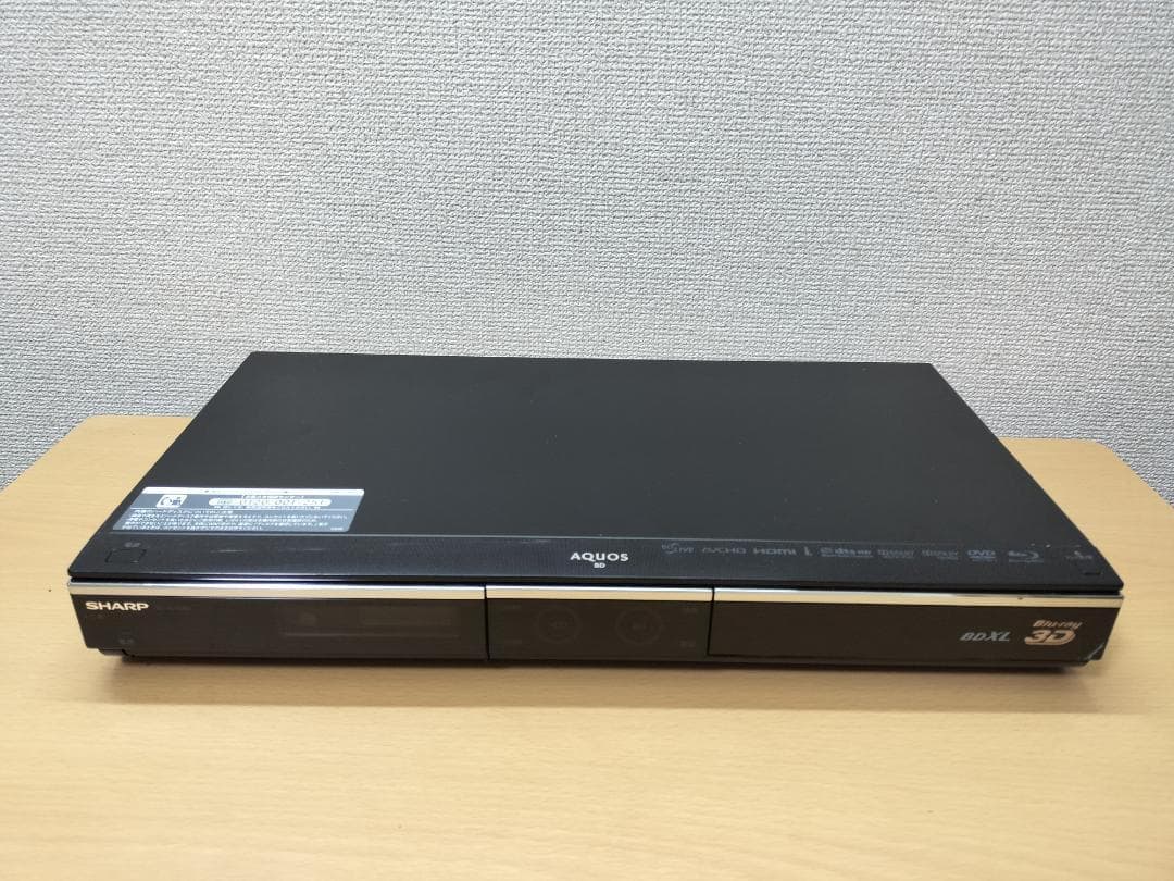 シャープ ブルーレイレコーダー 「BD-HDW80」 動作品