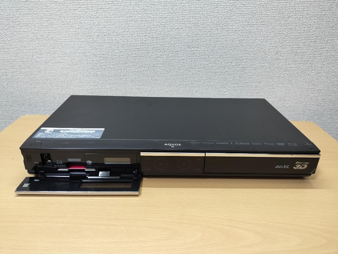 シャープ ブルーレイレコーダー 「BD-HDW80」 動作品