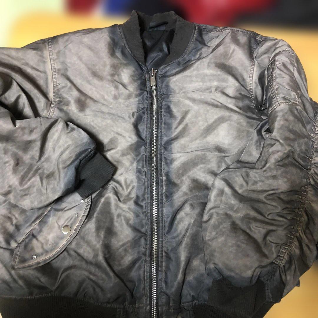 ジャケット・アウター BELVET Faded MA-1 Bomber Jacket