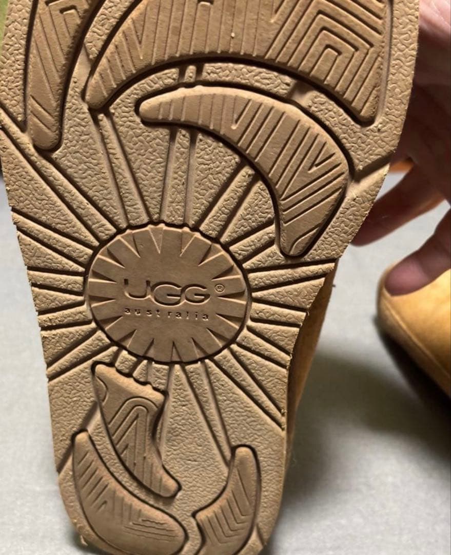 UGG ムートンブーツ 美品25センチ レディース 正規品 チェスナット