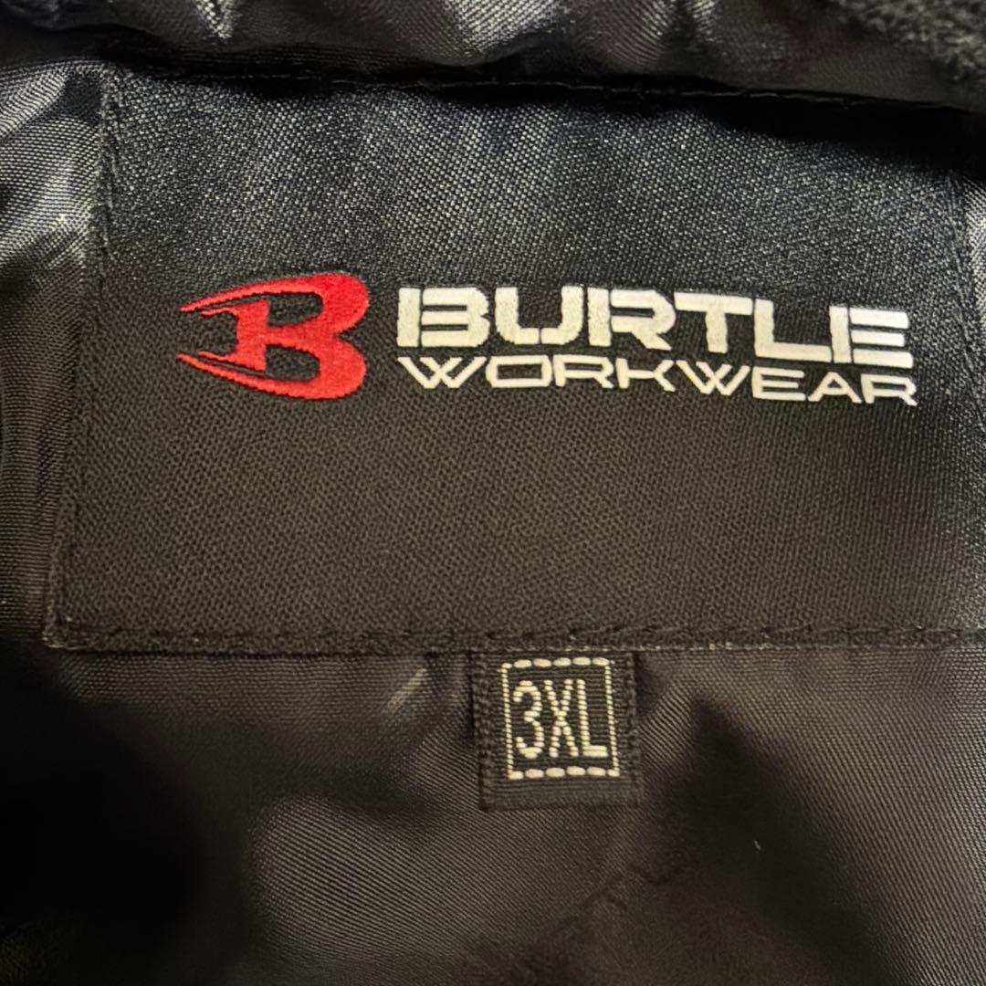 BURTLE 防寒ベスト　5054 秋冬用 ブラック ・サーモクラフトTC500