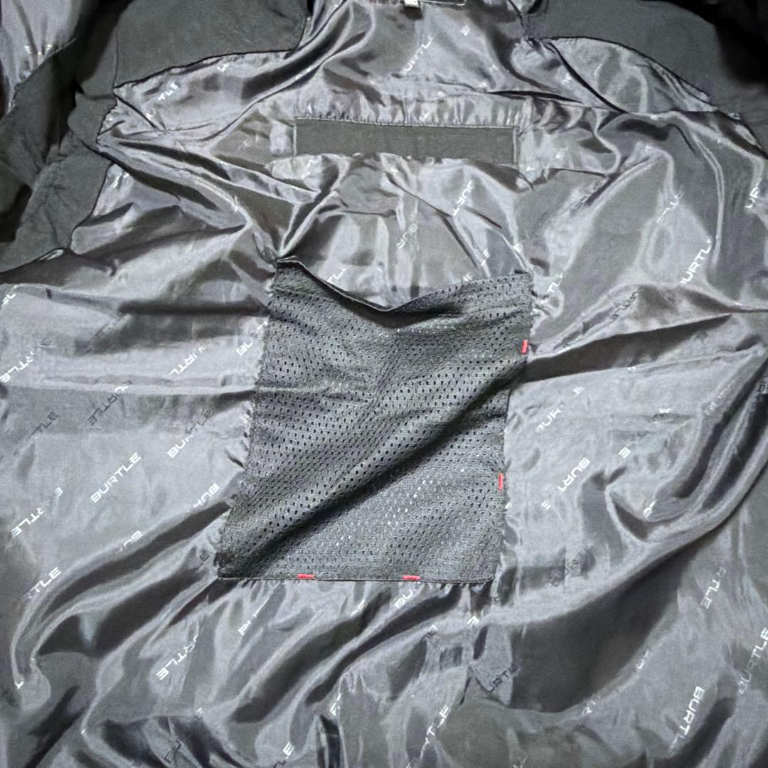 BURTLE 防寒ベスト　5054 秋冬用 ブラック ・サーモクラフトTC500